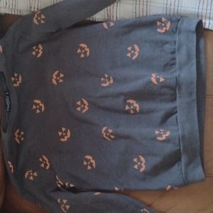 Fifth sun, size Small, grey and orange sweatshirt